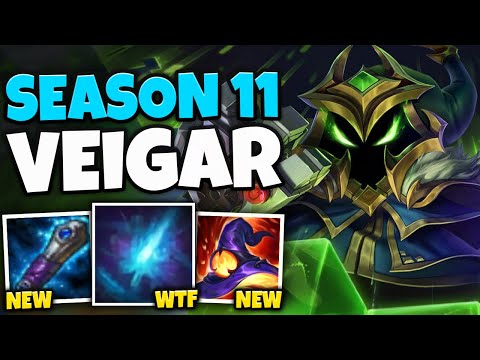 THE NEW AP ITEMS MAKE VEIGAR DO LEGIT TRUE DAMAGE! SEASON 11 VEIGAR IS OP - League of Legends