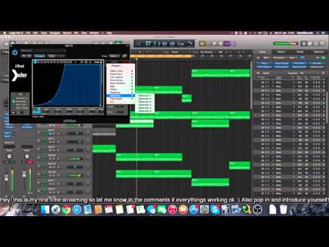 Making Music With Nate LIVE! - Logic pro X