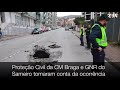 Cratera surge em rua da cidade de Braga