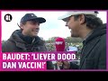 Groot protest tegen Hugo en Rutte; Slijptol spreekt Thierry