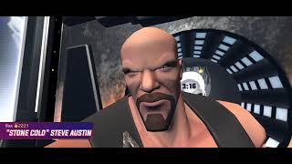 |WWE Undefeated: Mankind challenges title match to John cena and Stone cold Steve austin |#brutal