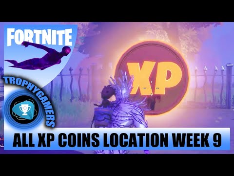 Fortnite - All XP Coins Locations Week 9 Chapter 2 Season 4