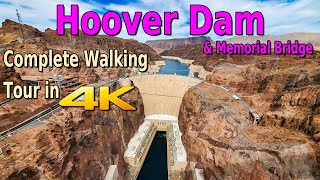 HOOVER DAM WALKING TOUR in 4K - IS IT WORTH THE TRIP WHILE IN LAS VEGAS?
