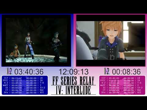 Final Fantasy Relay Race IV: Interlude! ~ Game 4: World of Final Fantasy