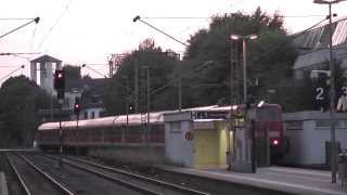 preview picture of video 'RE4 startet mit Lok 111 157-4 in Geilenkirchen auf Gleis 3'