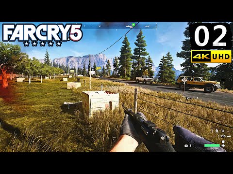 Far Cry 5 Gameplay Walkthrough Part 2 - PC 4K 60FPS No Commentary