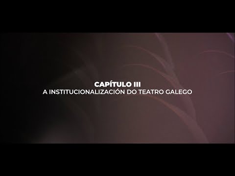A institucionalización do teatro galego