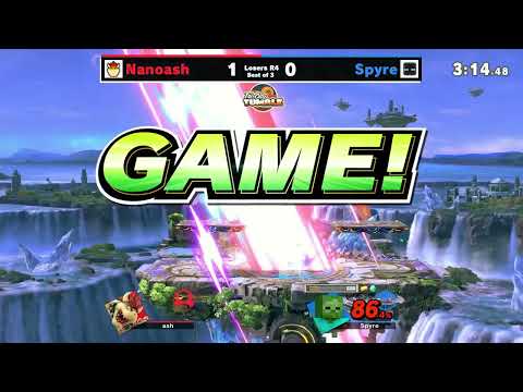 Tri-City Tumble 19 - Spyre (Steve) vs Nanoash (Bowser) Losers Round 4