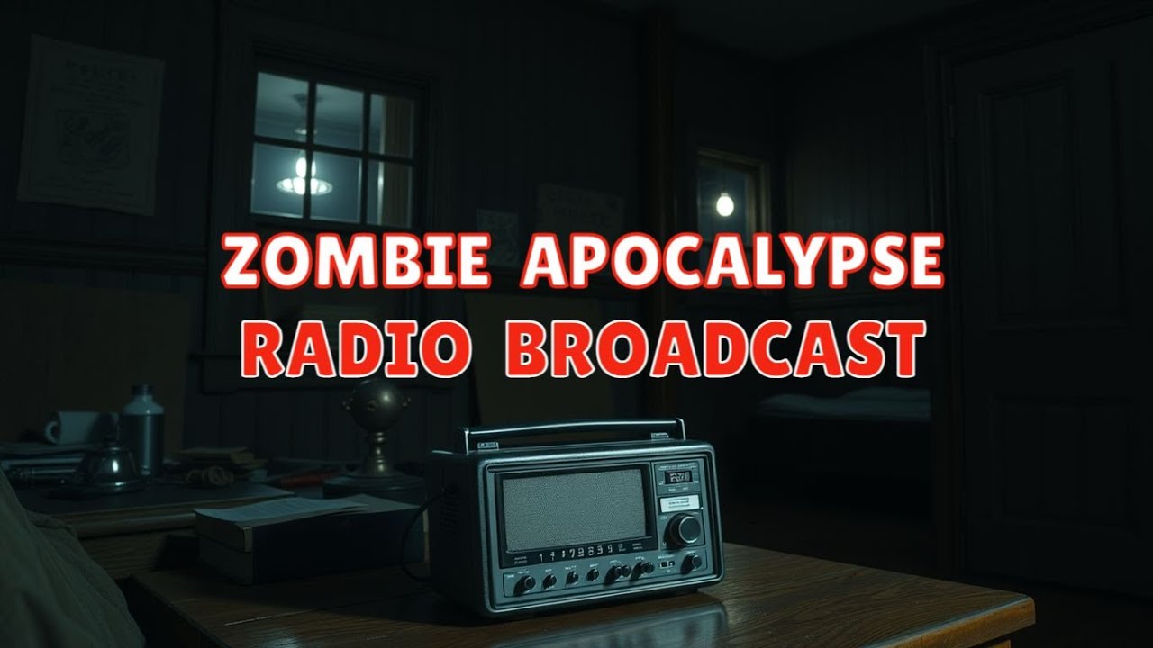 You're listening to the radio... during a zombie apocalypse