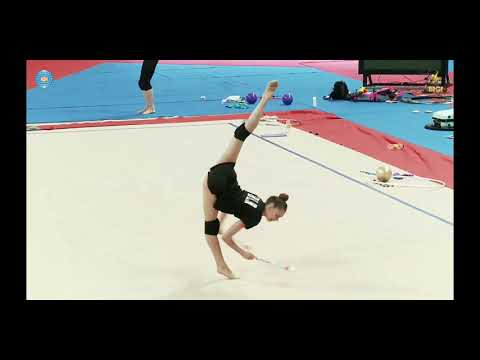 Anastasia SALOS clubs training World cup Sofia 2019