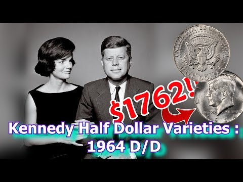 Valuable 1964 Kennedy Half Dollar Varieties to Look For, Kennedy Half Dollars Worth Money