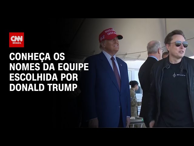 Conheça os nomes da equipe escolhida por Donald Trump | CNN NOVO DIA
