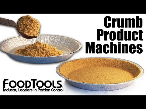 Crumb Forming Equipment - Cookie, Dough, Granola Bar, Flapjack Press - FoodTools
