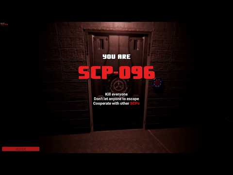 SCP Secret Laboratory Playing as SCP-096