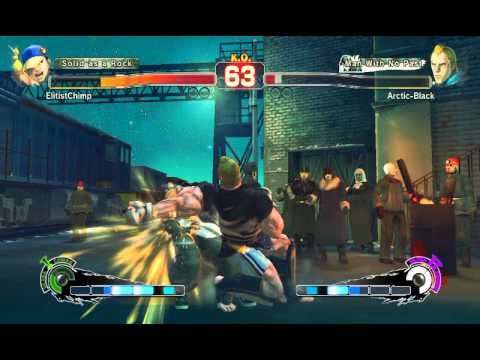 Ultra Street Fighter IV battle: Yun vs Abel
