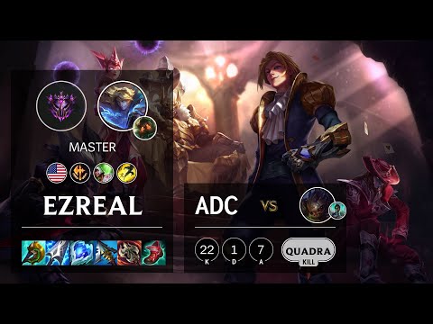 Ezreal ADC vs Kog'Maw - NA Master Patch 11.13
