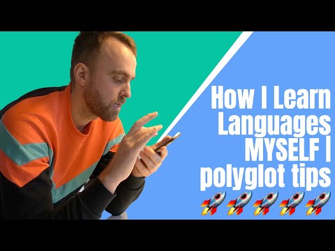How I Learn Languages MYSELF | polyglot tips 📚