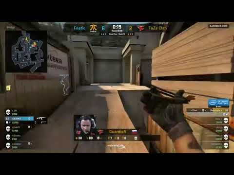 Guardian Ace Overpass | 1v5 clutch | IEM Katowice 2018 Grand Final #deathstrokegamingyt