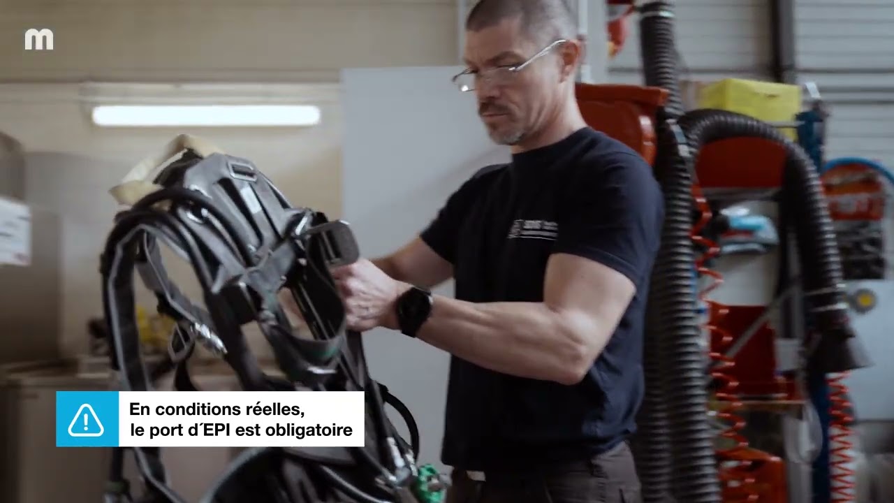 The essential steps in the refurbishment of SCBA