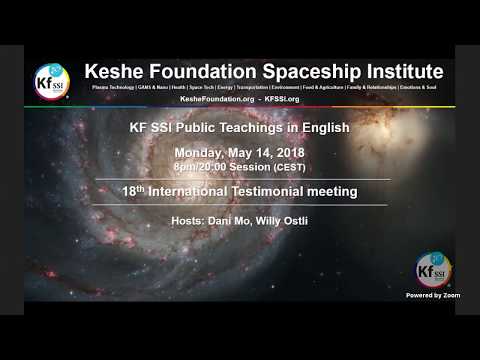 2018 05 14 PM 18th Public Meeting for Testimonials - Share Your Plasma Experience in Any Language