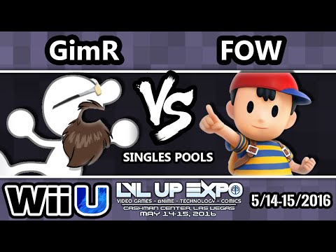 LVL Up Expo - FOW (Ness) Vs. VGBC | GimR (G&W) SSB4 Pools - Smash Wii U - Smash 4