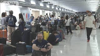 微軟大當機 約1500人被迫留宿日本成田機場