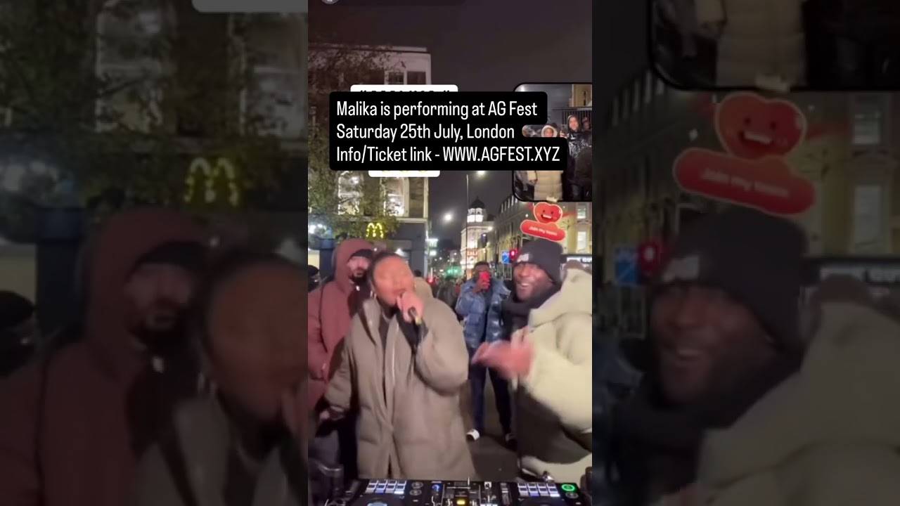 malikaofficially is performing at AG Fest 2026 - London