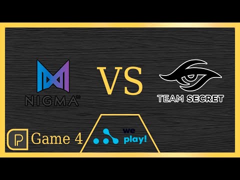 Secret vs Nigma Game 4+5