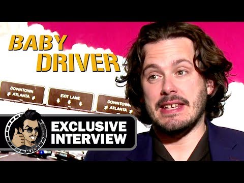 Edgar Wright HAVING FUN in our BABY DRIVER interview for JoBlo.com!