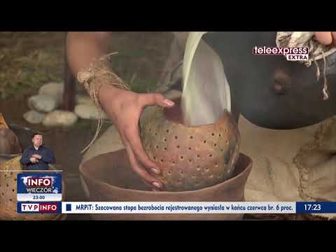 Teleekspress TVP Extra - 2021.07.05 Rondele - wielka zagadka sprzed 7000 lat - z planu w Biskupinie