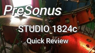 Video thumbnail for Presonus 1824c Review by Forever Ridin' Shotgun