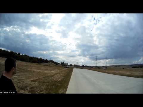 Warbird on concrete in Alesd