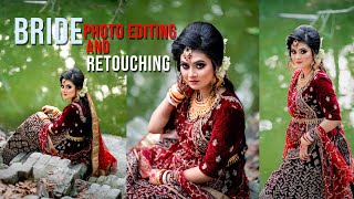 Photoshop Tutorial: Bride Photo Editing and Retouching In Adobe Photoshop CC