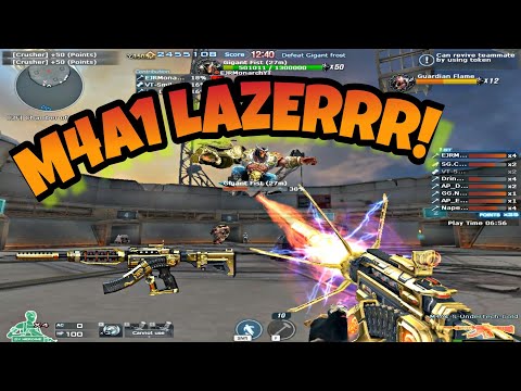 CrossFire: M4A1-S Under Tech GOLD (GamePlay) Lost Temple | CFPH | EJRM ZombieV4