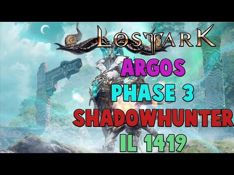[Lost Ark] Argos Phase 3 | 1419 IL DEMONIC IMPULSE SHADOWHUNTER