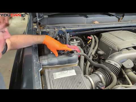 How and Where to Add Coolant on 2007-2013 Chevy Silverado & GMC Sierra (GMT900 Chassis)