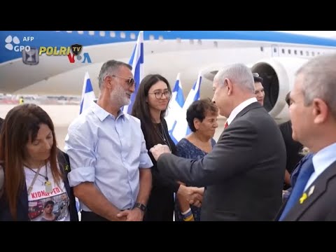 VOA - GEJOLAK POLITIK AS DAN PERANG DI GAZA BAYANGI KUNJUNGAN NETANYAHU