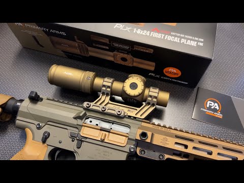 Primary Arms PLxC 1-8x24 FFP - ACSS Raptor M8