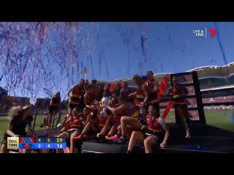 AFLW GF: Crows Raise the Cup in 2022