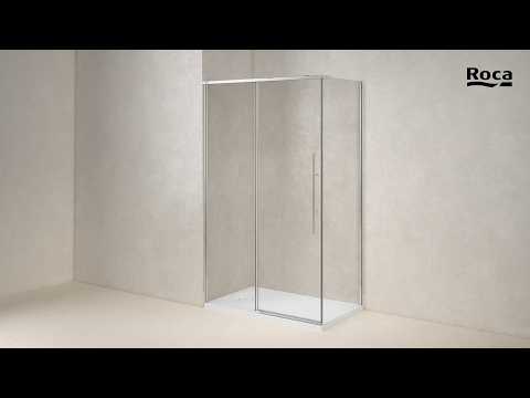 How to install Brisa L2-E + LF-C shower enclosure | Roca