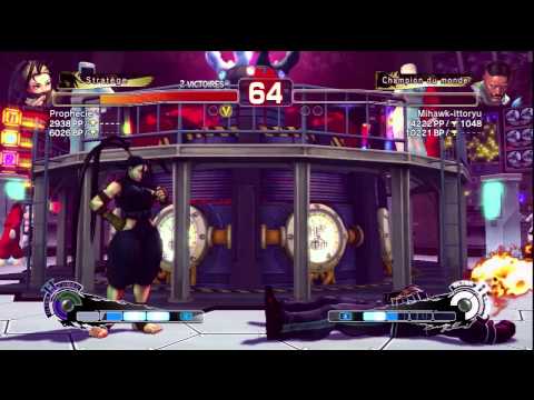 SSF4 AE ~ Ibuki {Prophecie} vs Dudley {Mihawk-ittoryu}