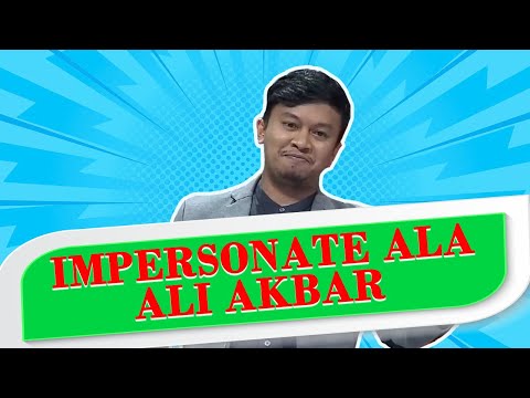 Kompilasi Ali Akbar Impersonate Sesama Komika: Alex Fabry Hingga Rio Dumatubun