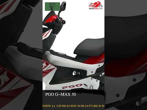 PGO G-Max 50 - Video 1