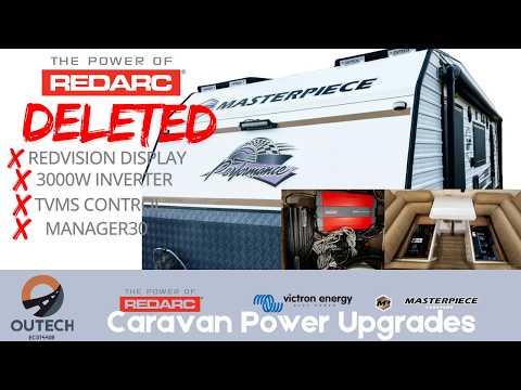 Masterpiece Caravans Redarc Power (Deleted) Why it didn't Work?