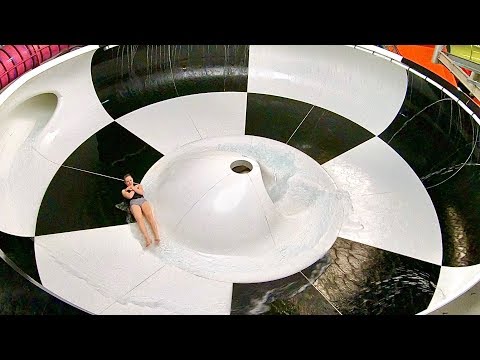 Shark Bowl Waterslide at Suntago Waterpark Park of Poland