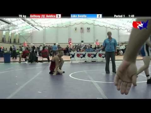 Anthony (tj) Guidice vs. Luke Swalla at 2013 ASICS University Nationals - FS