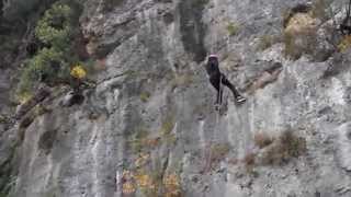 preview picture of video 'Rappel in Platanoussa - Giannena - Greece'