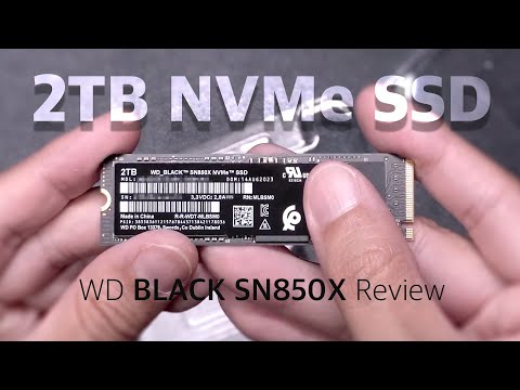 가성비가 되어버린 2TB NVMe SSD WD Black SN850x 개봉 리뷰