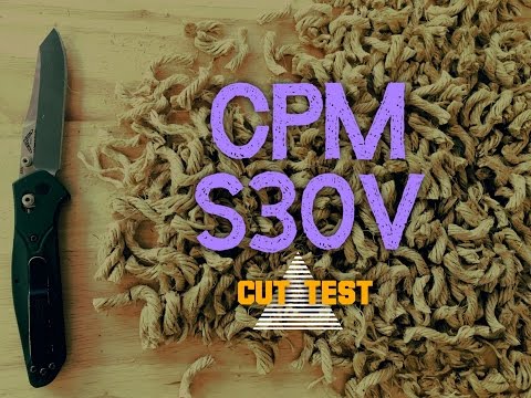 Edge Retention Test! S30V - The First Avenger? Benchmade 940