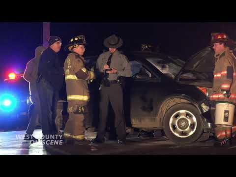 2021-11-8 Girard Township, PA - Two-Car Motor Vehicle Accident Takes Four Patients to the Hospital